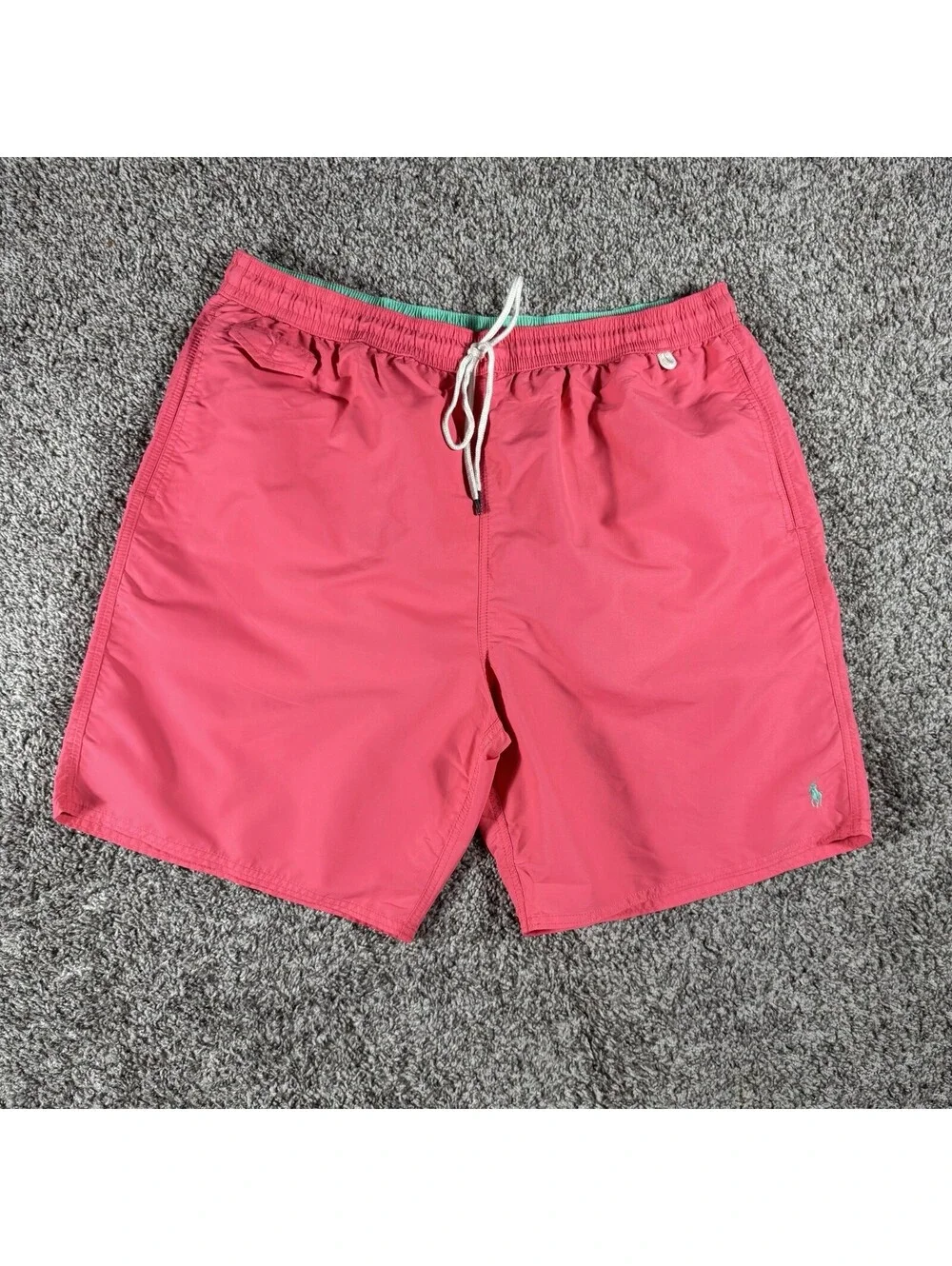 Polo Ralph Lauren Traveler Swim Trunks Mend 2XL Tall Pink